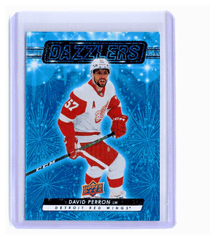 2023-24 Upper Deck Series 1 Blue Dazzlers David Perron #DZ-5